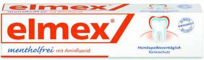אלמקס משחת שיניים ללא מנטול Elmex Menthol Free