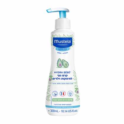 מוסטלה קרם גוף לתינוקות וילדים Mustela HYDRA BEBE