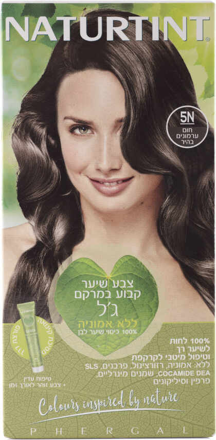 נטורטינט צבע לשיער 5N חום ערמונים בהיר