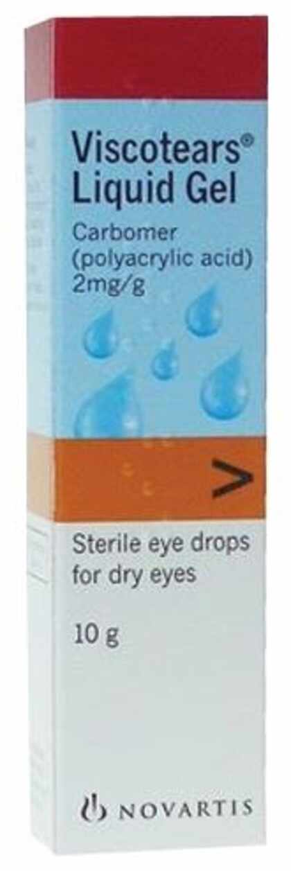 ויסקוטירס ג'ל ליובש בעיניים Viscotears Gel