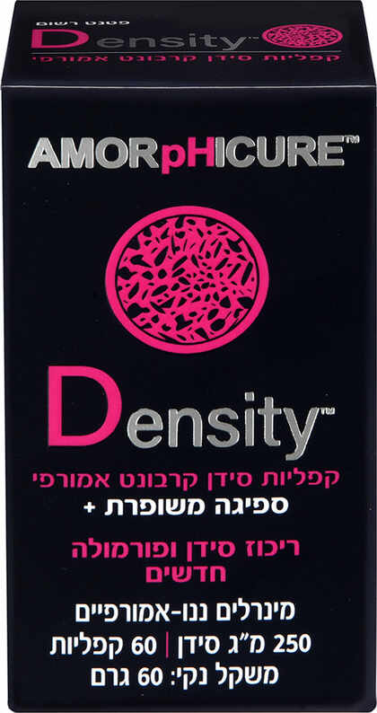 דנסיטי סידן אמורפי 250 מ"ג 60 קפליות