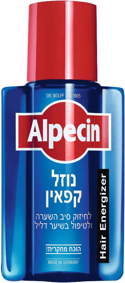 אלפסין נוזל קפאין לשיער דליל