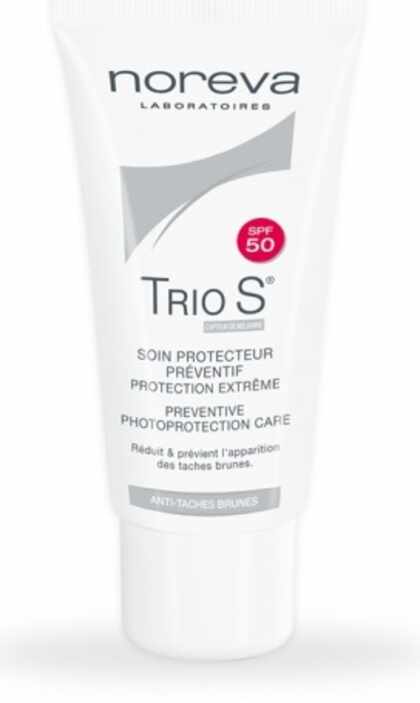 טריו S - קרם להבהרת כתמים והגנה מהשמש Trio S