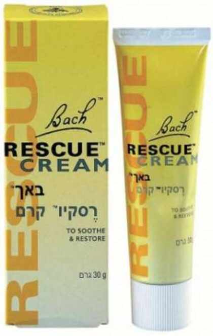 רסקיו קרם - פרחי באך להרגעת העור Rescue Cream