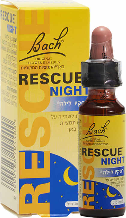 רסקיו לילה טיפות פרחי באך
