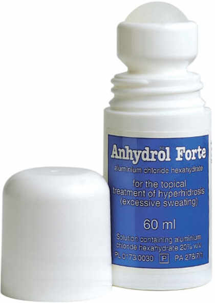 אנהידרול פורטה - תכשיר להזעת יתר Anhydrol Forte