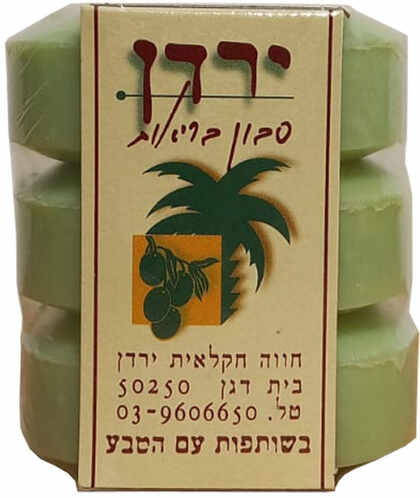 ירדן סבון רחצה מוצק טבעי מארז שלישייה