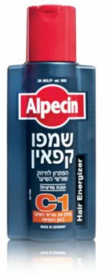 אלפסין שמפו קפאין - לחיזוק שורשי השיער Alpecin Shampoo