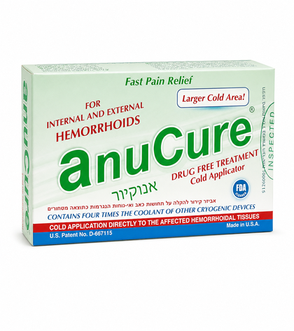 anuCure אניוקיור - אביזר קירור רב-פעמי לטחורים