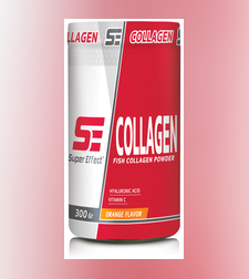 אבקת קולגן בטעם תפוזים , 300 גרם.