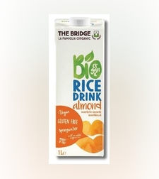 משקה אורז אורגני בתוספת שקדים