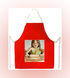 הדפסת תמונה על סינר שף לילד