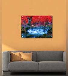 הדפסה על זכוכית 70X50ס