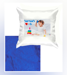 הדפסה על כרית נוי בצורת ריבוע פרווה