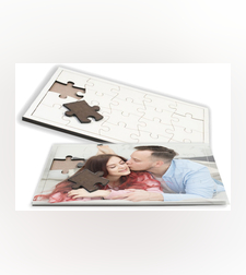 הדפסה על פאזל עץ