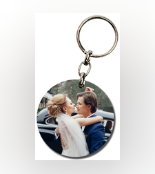 הדפסה על מחזיק מפתחות עיגול