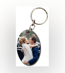 הדפסה על מחזיק מפתחות אליפסה