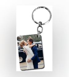 הדפסה על מחזיק מפתחות מלבן