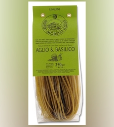 פסטה לינגוויני שום ובזיליקום MORELLI