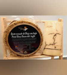 גבינת מנצ'גו עם כמהין (טרופדו)