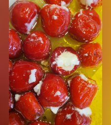 פלפל אדום ממולא