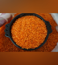 עדשים כתומות חציות- (מְסֵר)ምስር