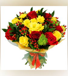 זר פרחים חלומות קיץ #22