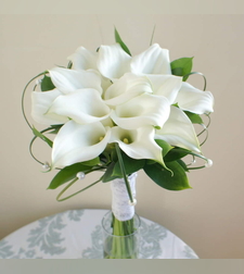 זר כלה עם קאלות