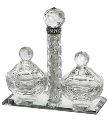 מלחיית קריסטל מהודרת+ מכסה