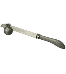 סכין מהודרת עם הדפס ומעמד רימון