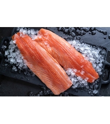 פילה דג סלמון נורבגי שלם קפוא