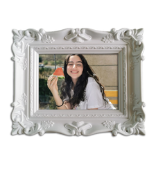 מסגרת תמונה לבנה/שחורה-קיר משפחה