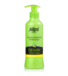 נטורל קרם לחות לשיער גלי עד מסולסל, יבש ומתפרע,400 גרם