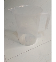 כד מידה פלסטיק ליטר