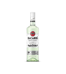 בקרדי רום לבן 1 ליטר-BACARDI CARTA BLANCA