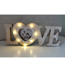 מסגרת שלט עץ Love