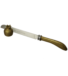 סכין שבת אלומניום מהודר עם הדפס 