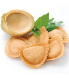 רביולי ריקוטה ארטישוק - חצי ק