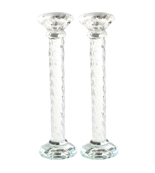 זוג פמוטי קריסטל מהודרים 