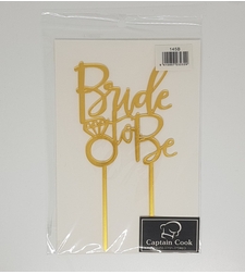 טופר זהב BRIDE TO BE