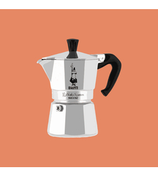 מקינטה ביאלטי אספרסו - 4 כוסות קפה 