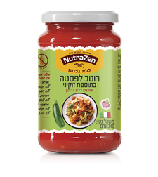 רוטב עגבניות ארביאטה חריף 340 גרם ללא תוספת סוכר