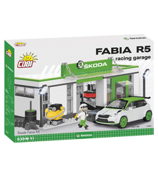 מוסך מכוניות מירוץ סקודה פאביה R5
