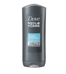 תחליב רחצה לטיפוח DOVE men קלין קומפורט, 400 מ