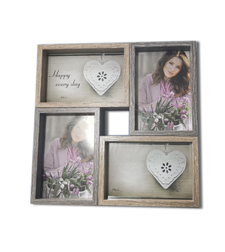 מסגרת מעוצבת לארבע תמונות