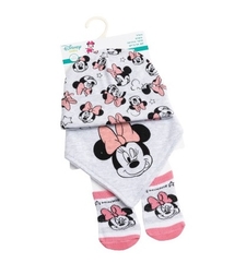 סט מיני מאוס ורוד - סינר, גרביים וכובע