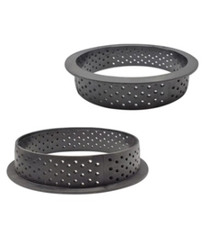 רינג מחורר מפלסטיק קוטר 8 גובה 2