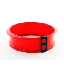 תבנית סיליקון עגולה תחתית זכוכית 26 ס'מ נעמן (חום)