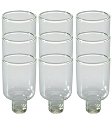 תשיעיית כוסית זכוכית לשמן 5 ס