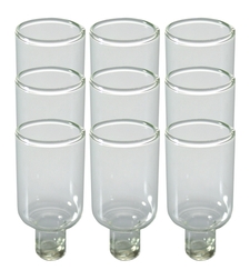 תשיעיית כוסית זכוכית לשמן 4.7 ס